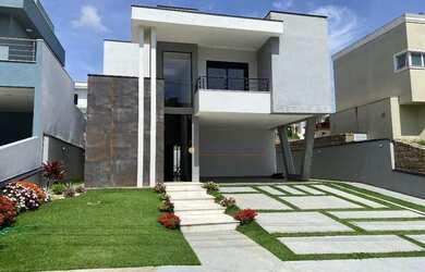 Imagem: A casa em condomínio possui 3 Dormitórios, 5 Banheiros, 5