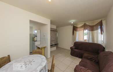 Imagem: O apartamentoe possui 2 Dormitórios, 1 Banheiro, 1 Vaga na