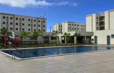 Imagem: O apartamento possui 2 Dormitórios, 1 Banheiro, 1 Vaga na garagem