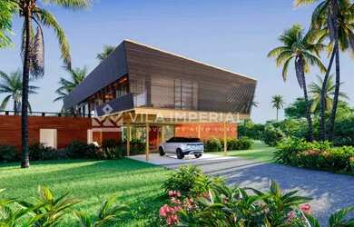 Imagem: A casa em condomínio à venda possui 5 Dormitórios, 5 Banheiros