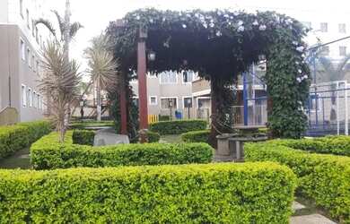 Imagem: O apartamento possui 2 Dormitórios, 1 Banheiro, 1 Vaga na garagem