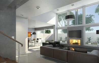 Imagem: A casa em condomínio possui 3 Dormitórios, 5 Banheiros, 2