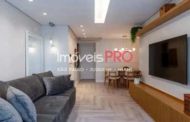 Imagem 2: Apto reformado com 3 dorm sendo 1 suite e 2 vagas no Brooklin prox ao...