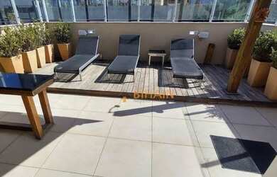 Imagem: O apartamento na cobertura possui 4 Dormitórios, 4 Banheiros