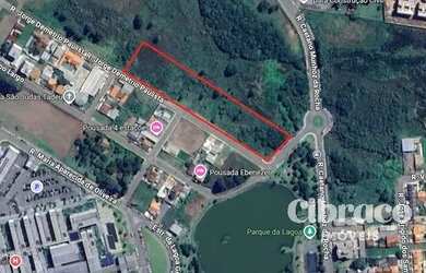 Imagem: O terreno possui 17153-0m² de Área e está localizado em Loteamento