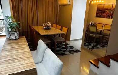 Imagem: O apartamento na cobertura possui 4 Dormitórios, 3 Banheiros