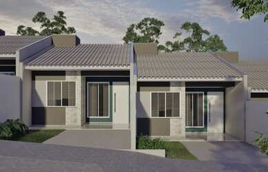 Imagem: A casa possui 2 Dormitórios, 1 Banheiro, 60m² de Área, Imóvel