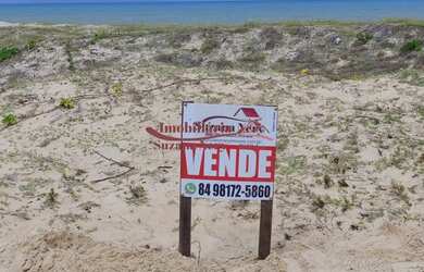 Imagem 1: Terreno de 720m² na praia de Touros, vista livre para o mar com escritura...
