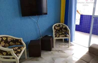 Imagem 13: Apartamento com 2 dormitórios, com VISTA para o MAR, piscina com muito lazer á beira mar,à