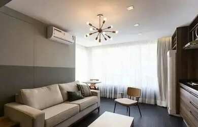 Imagem: O studio possui 1 Dormitório, 1 Banheiro, 1 Vaga na garagem