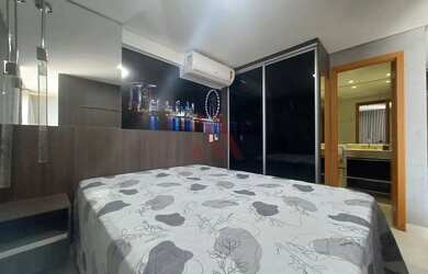 Imagem 8: Jardim Goiás Flat mobiliado andar alto com vista livre disponível para...