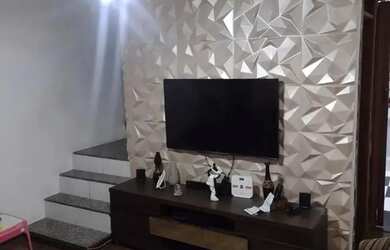 Imagem: A casa em condomínio possui 2 Dormitórios, 2 Banheiros, 1