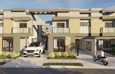 Imagem: A casa em condomínio possui 3 Dormitórios, 3 Banheiros, 2