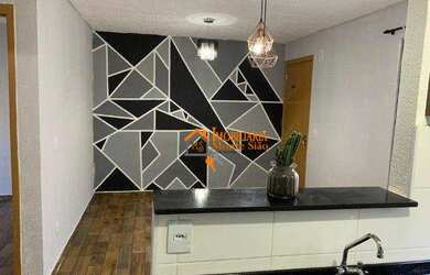 Imagem: O apartamento possui 2 Dormitórios, 2 Banheiros, 1 Vaga na