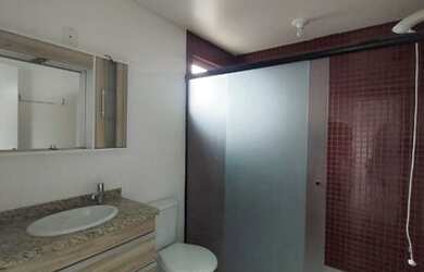 Imagem: O apartamento possui 1 Dormitório, 1 Banheiro, 1 Vaga na garagem