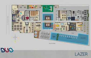 Imagem 4: Duo- Praia Brava. Churrasqueira, 71m² de Área, 1 Vaga na garageme2 Dormitórios