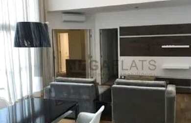 Imagem: O studio possui 2 Dormitórios, 3 Banheiros, 2 Vagas na garagem