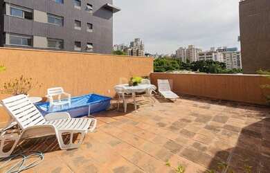 Imagem 11: Cobertura em Auxiliadora. Churrasqueira, 165m² de Área, 2 Vagas na garageme2...