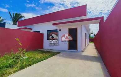 Imagem: A casa possui 3 Dormitórios, 1 Banheiro, 1 Vaga na garagem