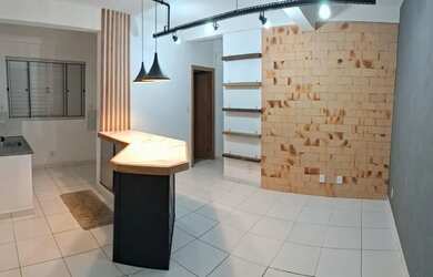 Imagem: O apartamento possui 1 Dormitório, 1 Banheiro, 40m² de Área