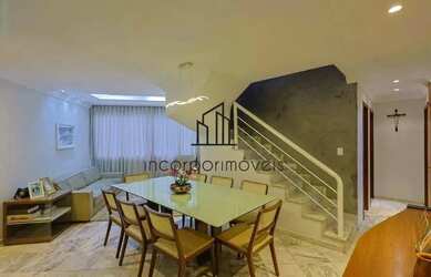 Imagem: O apartamento na cobertura possui 4 Dormitórios, 3 Banheiros