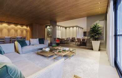 Imagem: O apartamento possui 3 Dormitórios, 3 Banheiros, 2 Vagas na