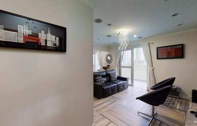 Imagem: O apartamento na cobertura possui 3 Dormitórios, 4 Banheiros