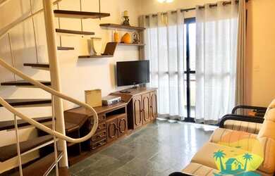 Imagem: O apartamento na cobertura possui 3 Dormitórios, 2 Banheiros