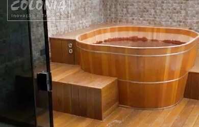 Imagem: O apartamento na cobertura possui 2 Dormitórios, 2 Banheiros