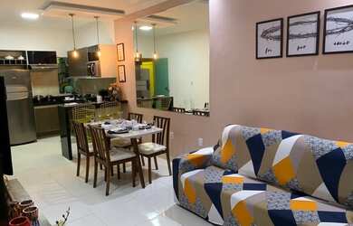 Imagem: A casa em condomínio possui 3 Dormitórios, 2 Banheiros, 2