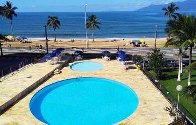 Imagem: O apartamento para temporada possui 2 Dormitórios e 1 Vaga