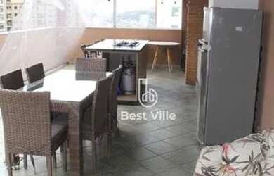 Imagem: O apartamento possui 4 Dormitórios, 5 Banheiros, 3 Vagas na