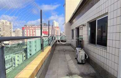 Imagem: O apartamento na cobertura possui 3 Dormitórios, 3 Banheiros