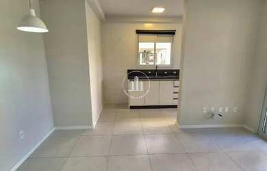 Imagem: O apartamento possui 1 Dormitório, 2 Banheiros, 1 Vaga na garagem