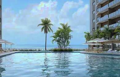 Imagem: O apartamento possui 2 Dormitórios, 2 Banheiros, 1 Vaga na