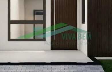 Imagem: A casa em condomínio possui 3 Dormitórios, 2 Banheiros, 4