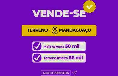 Imagem: O terreno possui 280m² de Área e está localizado em Mandaguaçu