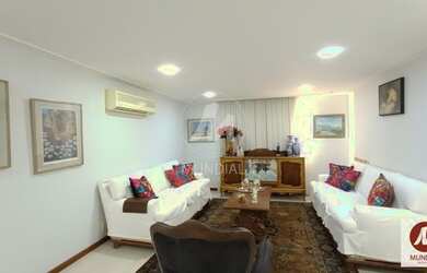 Imagem: O apartamento na cobertura possui 4 Dormitórios, 5 Banheiros