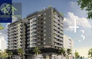 Imagem: O apartamento possui 4 Dormitórios, 4 Banheiros, 2 Vagas na