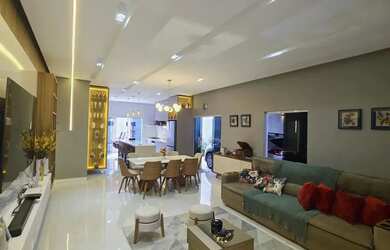 Imagem: A casa possui 3 Dormitórios, 4 Banheiros, 4 Vagas na garagem