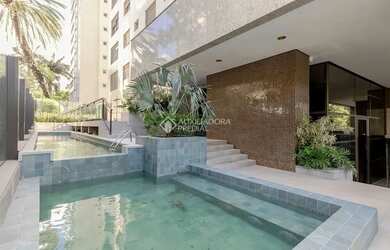 Imagem: O apartamento na cobertura possui 1 Dormitório, 4 Banheiros