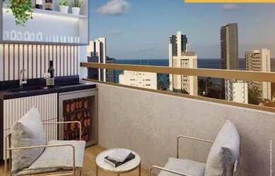 Imagem: O apartamento possui 2 Dormitórios, 2 Banheiros, 1 Vaga na