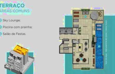 Imagem 13: Cobertura com 3 dormitórios à venda, 190 m² por R$ 2.500.000,00 - Centro - Guaratuba/PR