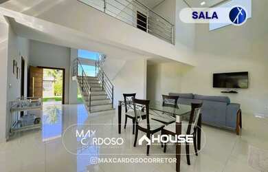 Imagem 5: Casa Duplex Nova de 05 suítes e 1.700 m² de área com lazer em condomínio...