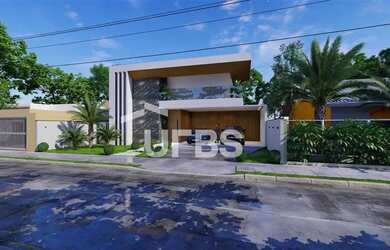 Imagem 1: Sobrado Luxuoso com 5 Suítes em Condomínio Fechado em Goiânia