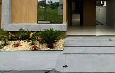 Imagem: A casa em condomínio possui 3 Dormitórios, 3 Banheiros, 1