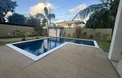 Imagem: A casa em condomínio possui 4 Dormitórios, 5 Banheiros, 5