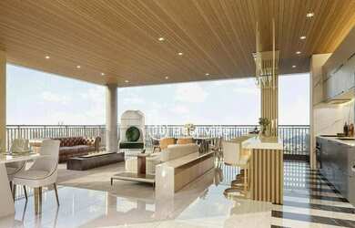 Imagem: O apartamento possui 3 Dormitórios, 4 Banheiros, 3 Vagas na