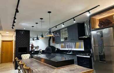 Imagem 4: Sobrado de Alto Padrão à Venda no Jardins Barcelona - 4 Quartos, Piscina