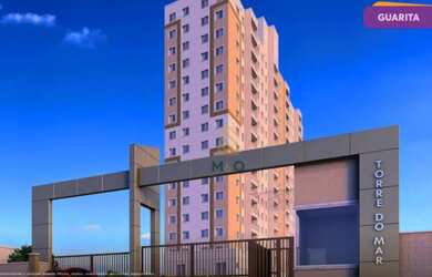 Imagem: O apartamento possui 2 Dormitórios, 1 Banheiro, 2 Vagas na